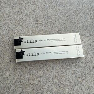 Stila Stay All Day Waterproof Liquid Eye Liner Intense Black 2x-Full Size